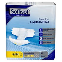 Soffisof Pañales Classic Extra Panty Talla L 15 Piezas-1