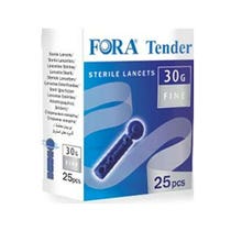 Lancetas Fora Tender Dispositivo de punción 25 piezas-1