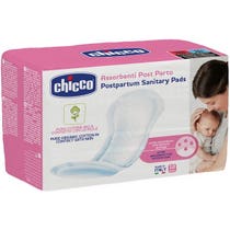 Chicco 10 Serviettes Hygiéniques Post-partum en Coton Bio-2