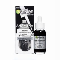 Garnier Pure Active AHA+BHA Serum With Anti-Imperfection Charcoal 30ml-1