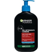 Garnier PureActive Gel Nettoyant Anti-Points Noirs au Charbon 250 ml-1