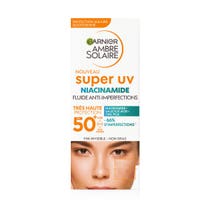 Garnier Ambre Solaire Anti-Imperfections Facial Fluid Niacinamide 40ml SFF50+-1
