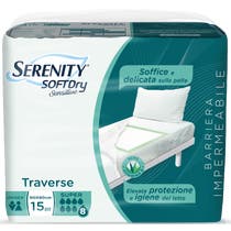 Serenity Soft Dry Sensitive Super Absorbant Traverse 60x90 15 pièces-2