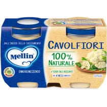 Chou-fleur homogénéisé Mellin 2x125g 4Mesi+-1