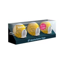 Satisfyer Masturbator Egg Set Ovetti Uso E Getta Per Lui Fierce 3 Pezzi-1