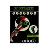 Orione Genouillère Noire Avec Power Band Taping Intégré Taille S 488-1