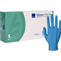 Abena Classic Guanto Esaminazione In Nitrile Senza Polvere Non Sterile Taglia S 100 Pezzi-1
