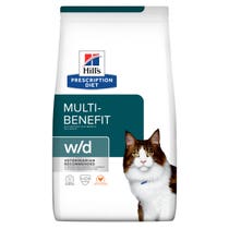 Hill's Prescription Diet W/D Multi-benefit Crocchette Pollo Per Gatti Sacco 3kg-20