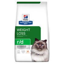 Hill's Prescription Diet R/D Weight Loss Crocchette Per Gatti Sacco 3kg-18