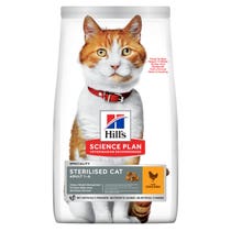 Hill's Science Plan Sterilised Cat Adult Crocchette Per Gatti Con Pollo 10 Kg-0