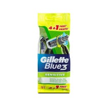 Gillette Blue 3 Sensitive 4 Pièces + 1 Offerte-1