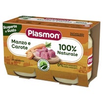 Homogénéisé Plasmon Goût Découvertes Boeuf et Carottes 6M+ 2x120g-1