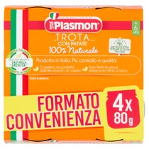 Trucha Homogeneizada Con Verduras Plasmon 6M + 4x80g-1