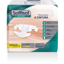 Soffisof Air Dry Pannolone Mutandina A Cintura Extra Taglia Media 15 Pezzi-1