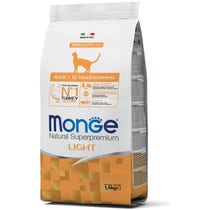 Monge Tacchino Light Croquettes Chats Adultes Sachet 1,5 Kg-2