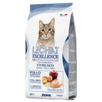 LeChat Excellence Sterilised Cibo Secco Pollo Per Gatti Adulti 1,5kg-1