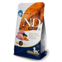 Farmina N&D Brown Dog Mini Agnello Carote E Spirulina Per Cani Adulti Taglia Mini Sacco 2kg-1