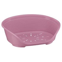 Ferplast Caseta para Perros/Gato Siesta Deluxe de Plástico Rosa Talla 4-1