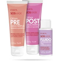 Kit Sos Mask Pre Mask Cream 75ml + Post Mask Cream 75ml + Cleansing Fluid 50ml-2