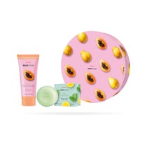 Pupa Fruit Lovers Kit 2 002 Lait de Douche Papaye 200 ml + Shampoing Solide 60 g-1