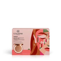 Collistar Earth Coffret Poudre Bronzante Effet Soie 09 Cristaux de Soleil Shimmer + Pinceau Contouring-1
