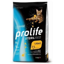 Prolife Sterilized Fresh Boneless Beef and Rice Dry Food for Mature Cats 7kg Bag-2