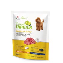 Natural Trainer Croquettes Beef / Rice For Adult Dogs Small Size Bag 800g-3