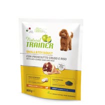 Natural Trainer Croquettes Raw Ham / Rice For Adult Dogs Small Size Bag 800g-3