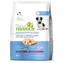 Natural Trainer Fresh Chicken Croquettes For Puppies Medium Size 3kg Bag-3