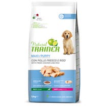 Natural Trainer Fresh Chicken Croquettes For Puppies Large Size Bag 12kg-2