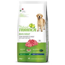 Natural Trainer Croquettes Beef / Rice For Adult Dogs Large Size Bag 12kg-3