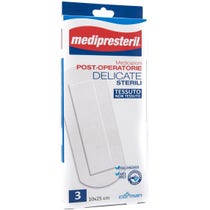 Medipresteril Delicate Post-operative Dressing Sterile 10x25cm 3 Pieces-1