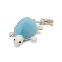 Camon tortuga juguete de peluche para perro con chirriador y cuerda-0