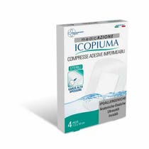 Icopiuma Apósito Postoperatorio Gasa Comprimida 10x7,5cm 4 Piezas-1
