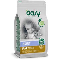 Croquettes Oasy Dry Lifestage au Porc pour Chat Sachet de 300 g-2