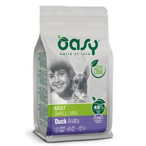 Oasy One Animal Protein Adult Small & Mini Con Anatra Per Cani Adulti 2.5 Kg-1