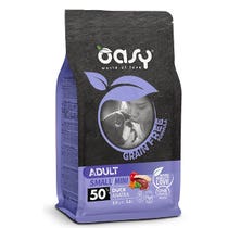 Oasy Grain Free Adult Small & Mini Con Anatra Per Cani Adulti 800g-1