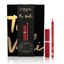 L'Oréal Paris Self Confidence Box Mini Beauty Matte Resistance Red + Matita Labbra-2