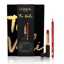 L'Oréal Paris Self Confidence Box Mini Beauty Nero Kit Lips + Rossetto + Matita Labbra-2