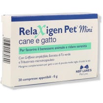 Nbf Lanes Relaxigen Pet Mini Complementary Food Dog / Cat 20 Tablets-3