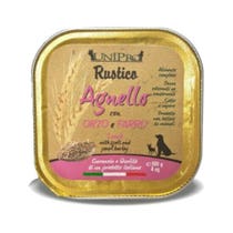 Unipro Rustico Cibo Umido Agnello Orzo E Farro Per Cani Vaschetta 100g-1