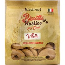 Unipro Biscotto Rustico Vitello Alimento Complementare Per Cani 300g-1