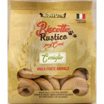 Unipro Biscotto Rustico Coniglio Alimento Complementare Per Cani 300g-1