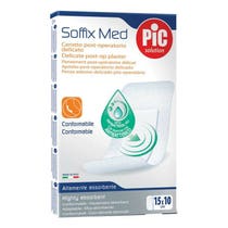 Pic Soffix Med TNT Plâtre 15x10cm 1 Pièce-2