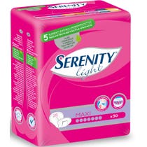 Serenity Couche Anatomique Absorbante Light Maxi 30 pièces-2