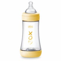 Chicco Perfect 5 Baby Bottle Yellow Medium Flow Bottle 240 ml 2 Months+-5