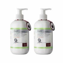 Limpiador Corporal/Cabello Talco Copos De Arroz 2x400ml-1