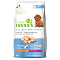 Natural Trainer Crocchette Pollo Fresco Per Cuccioli Di Taglia Piccola Sacco 7kg-3