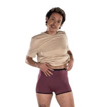 Fluyda Boxer Basic Line Culotte Absorbante Noir/Violet Taille M-6