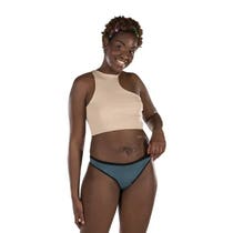 Fluyda Tanga Basic Line Culotte Absorbante Noir/Pétrole Taille M-6